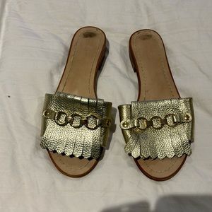 Kate Spade Flat sandals gold 8M